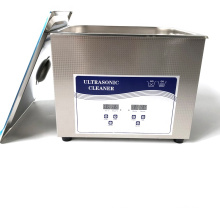 Industrial Ultrasonic Cleaning Equipment Manufacturers Supply 15L Ultrasonic Transducer Cleaner With Time/Temperature Adjustable